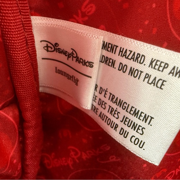 Disney Parks Exclusive Loungefly Hard Tag Blue Backpack Chibi Characters - Picture 10 of 10